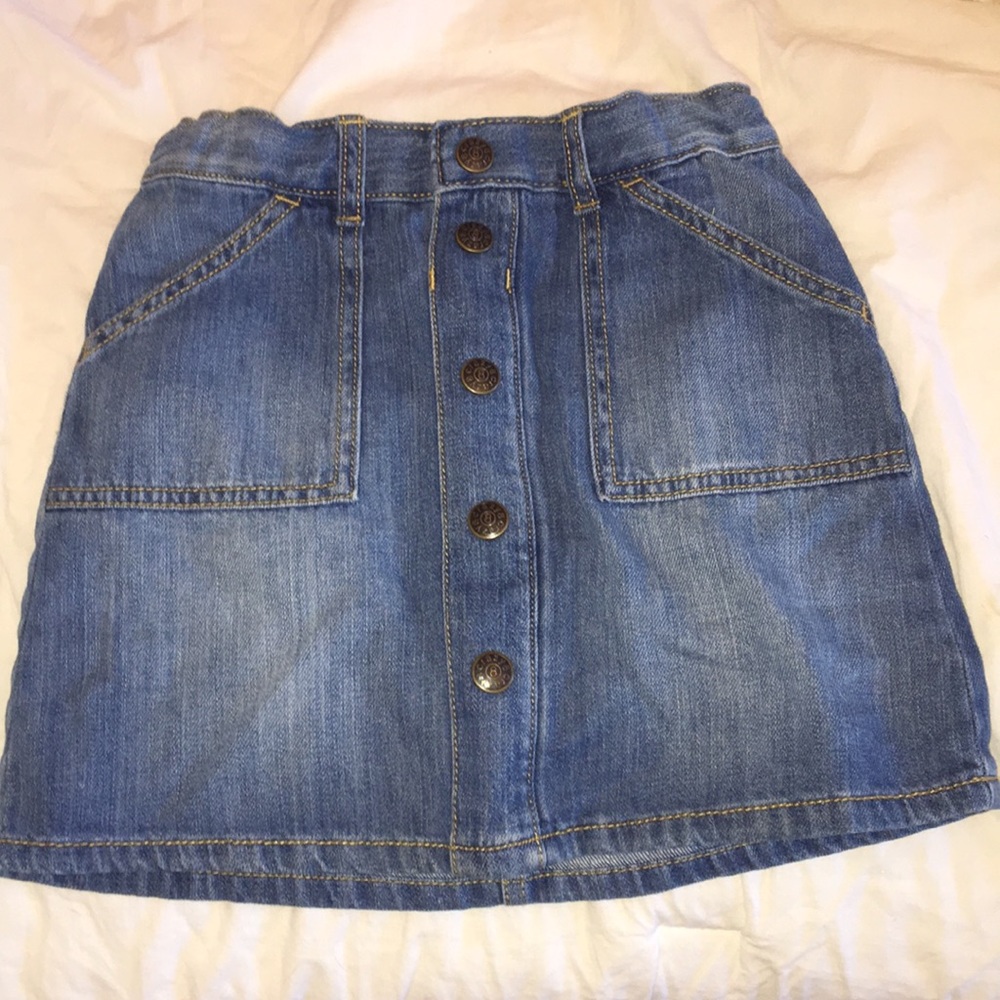 Crazy 8 denim skirt
